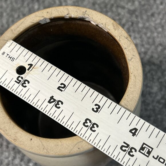 Vintage 90s Pottery Crock Stoneware Sardis OH 1996 on Bottom Cottage House - Picture 6 of 9